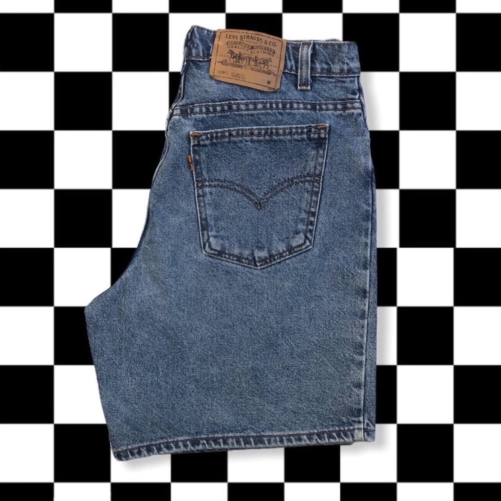 Vintage Levi’s 15951 Orange Tab Shorts